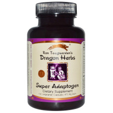 Трав'яна формула адаптоген, Super Adaptogen Dragon Herbs, 100 капсул