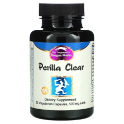 Комплекс при алергії Dragon Herbs Perilla Clear, 500 мг, 60 вегетаріанських капсул