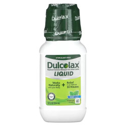 Слабительное жидкое для детей от 2 лет, Dulcolax Liquid Laxative, вкус мяты, 354 мл