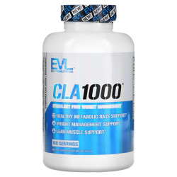 CLA 1000 мг, CLA1000 EVLution Nutrition, 180 мягких капсул