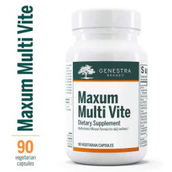 Мультивитамины и минералы с рутином CoQ10 и экстрактом зеленого чая, Genestra Brands Maxum Multi Vite, 90 вегетарианских капсул