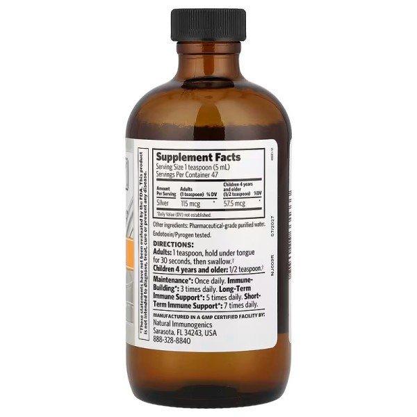 Гідрозоль срібла, Argentyn 23, Allergy Research Group, професійний, біоактивний, 236 мл