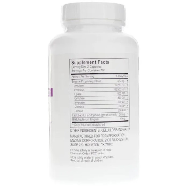 Підтримка травлення у вагітних і годуючих жінок, DigestZyme, Transformation Enzymes, 360 капсул