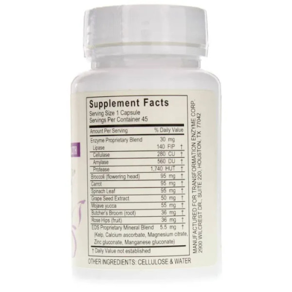 Здоров'я клітин і тканин, RepairZyme, Transformation Enzyme, 45 капсул