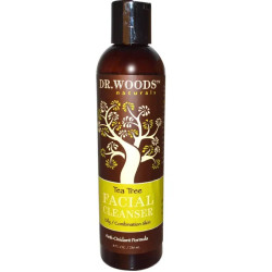 Средство для умывания с чайным деревом, Dr. Woods Facial Cleanser, 236 мл