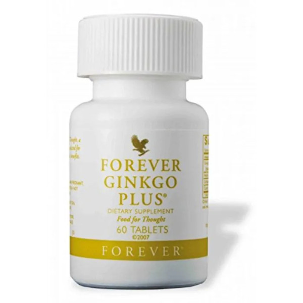 Гінкго білоба плюс, Ginkgo Plus, Forever Living, 60 таблеток