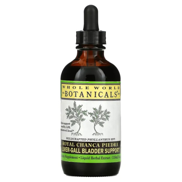 Поддержка почек и желчного пузыря, Break-Stone Real, Whole World Botanicals, 118 мл