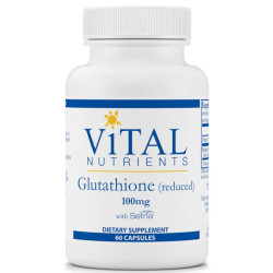 Глутатіон 100 мг, Vital Nutrients Glutathione, 60 капсул