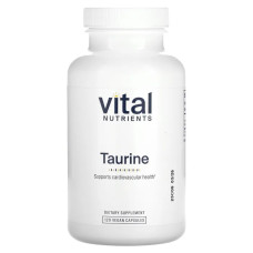Таурін, Vital Nutrients Taurine, 120 вегетаріанських капсул