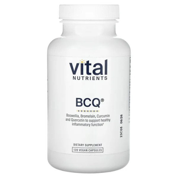 Трав'яна формула від болю і запалення, BCQ, Vital Nutrients, 120 капсул