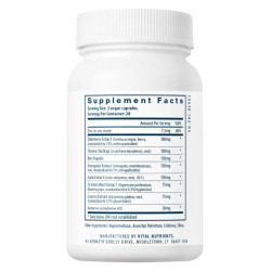 Поддержка иммунитета, Vital Nutrients ViraCon, 60 веганских капсул