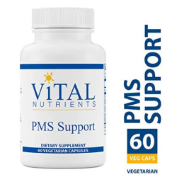 Підтримка ПМС для жінок, Vital Nutrients PMS Support, 60 вегетаріанських капсул