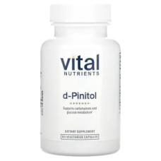 D-пінітол 600 мг, Vital Nutrients D-Pinitol, 60 вегетаріанських капсул