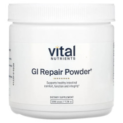Підтримка ШКТ, порошок, Vital Nutrients GI Repair Powder, 206 г