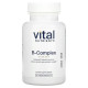 В-комплекс, B-Complex, Vital Nutrients, 60 вегетаріанських капсул