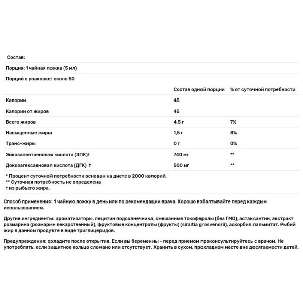 Риб'ячий жир, Omega Superb, Thorne, лимон берри, 250 мл.