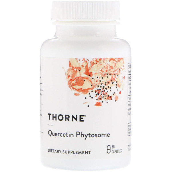 Кверцетин фітосоми (Quercetin Phytosome), Thorne, 60 капсул