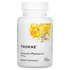 Куркумин фитосома 500 мг, Curcumin Phytosome Thorne, 60 капсул