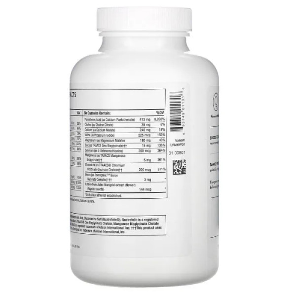 Мультивітаміни для жінок 50+, Women's Multi, Thorne, 180 капсул