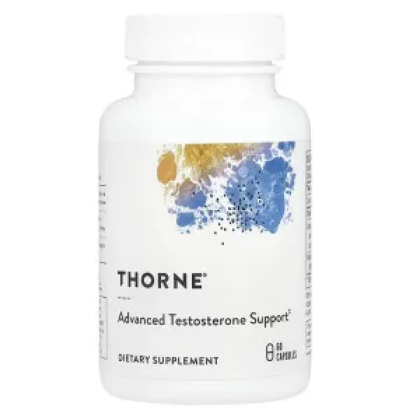 Підтримка тестостерону, Advanced Testosterone, Thorne, 60 капсул