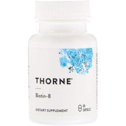 Биотин-8, Thorne Biotin-8, 60 капсул