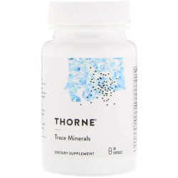 Микроэлементы, Thorne Trace Minerals, 90 капсул