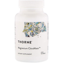 Цитрамат магнію, Thorne Magnesium Citramate, 90 капсул