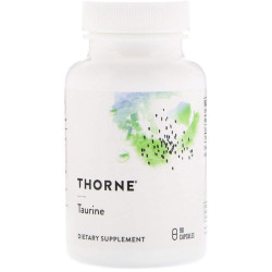 Таурин, Thorne Taurine, 90 капсул
