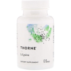 Лизин 60 капсул, Thorne L-Lysine
