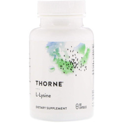 Лизин 60 капсул, Thorne L-Lysine