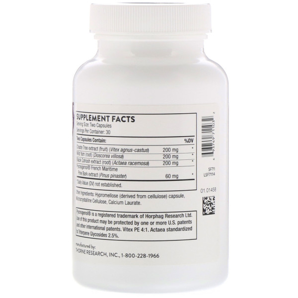 Допомога при менопаузі, Meta-Balance, Thorne, 60 вегетаріанських капсул