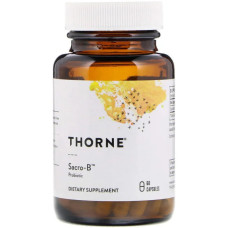 Сахароміцети буларді, Thorne Sacro-B Probiotic, 60 капсул