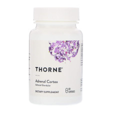 Адренал, Thorne Adrenal Cortex, 60 капсул