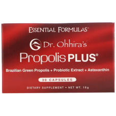 Прополіс Плюс, Dr. Ohhira's Propolis Plus, 30 капсул