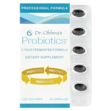 Пробіотик, Dr. Ohhira's Formula Probiotics, 30 капсул
