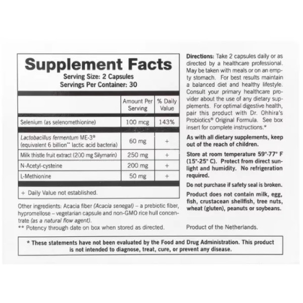 Підтримка печінки, Reg'Activ, Detox & Liver Health, Dr. Ohhira's, для детоксикації та нормального функціонування, 60 вегетаріанських капсул