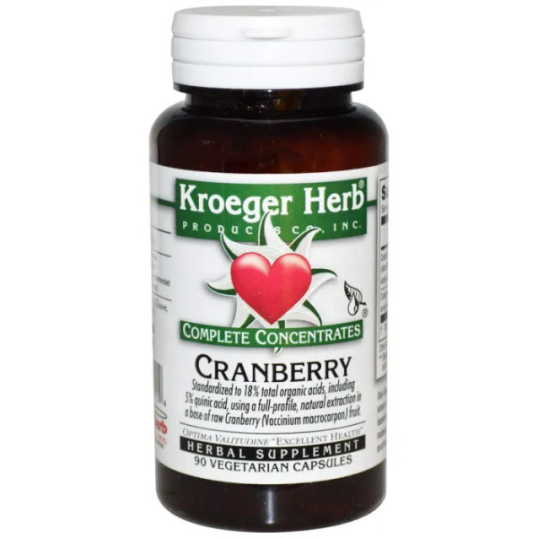 Журавлина, Cranberry, Kroeger Herb Co, 90 кап.
