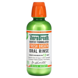 Ополіскувач для рота (м'ята), TheraBreath Oral Rinse, 473 мл.