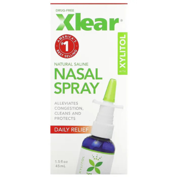 Назальний спрей, Nasal Spray, Xlear, 45 мл