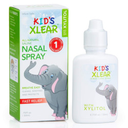 Назальний сольовий спрей для дітей, Saline Nasal Spray Xlear, 22 мл