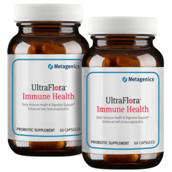 Пробіотик, UltraFlora Spectrum, Metagenics, подвійна упаковка по 60 капсул