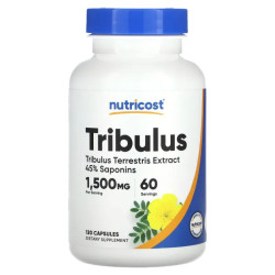 Трибулус террестрис экстракт 750 мг, Nutricost Tribulus Terrestris, 120 капсул (750 мг в капсуле)