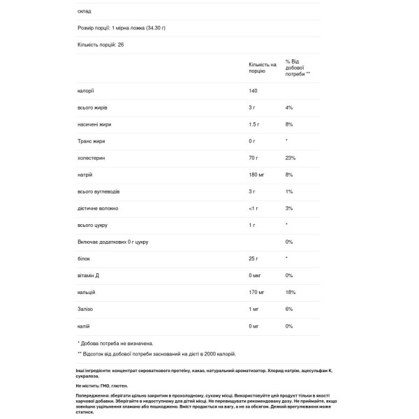Сироватковий протеїн, Whey Protein Concentrate, Nutricost, шоколад, 907 г