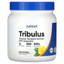 Трибулус террестрис, экстракт, Nutricost Tribulus Terrestris, 500 г