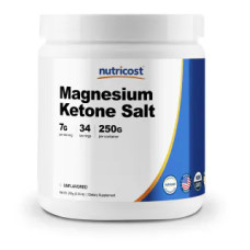 Магнієві кетонові солі, Magnesium Ketone Salts Nutricost, 250 г