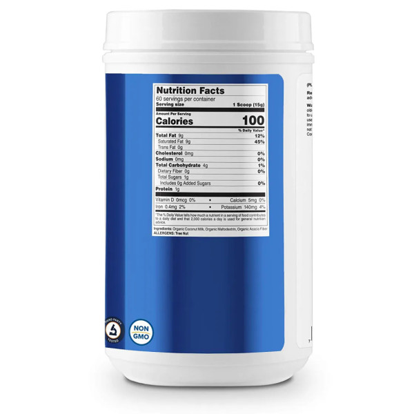 Кокосове молоко, Coconut Milk, Nutricost, органік, порошок, 907 г