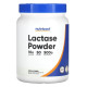 Лактаза, Lactase Powder, Nutricost, без добавок, 500 г