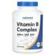 Комплекс вітамінів групи В, Vitamin B Complex, Nutricost, 460 мг, 240 капсул