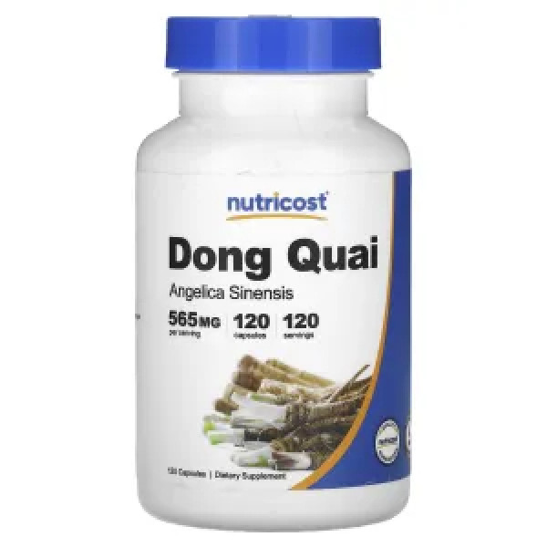Дудник китайський, Dong Quai, Nutricost, 565 мг, 120 капсул