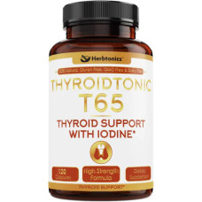 Підтримка щитовидної залози, Thyroidtonik Herbtonics, 120 капсул